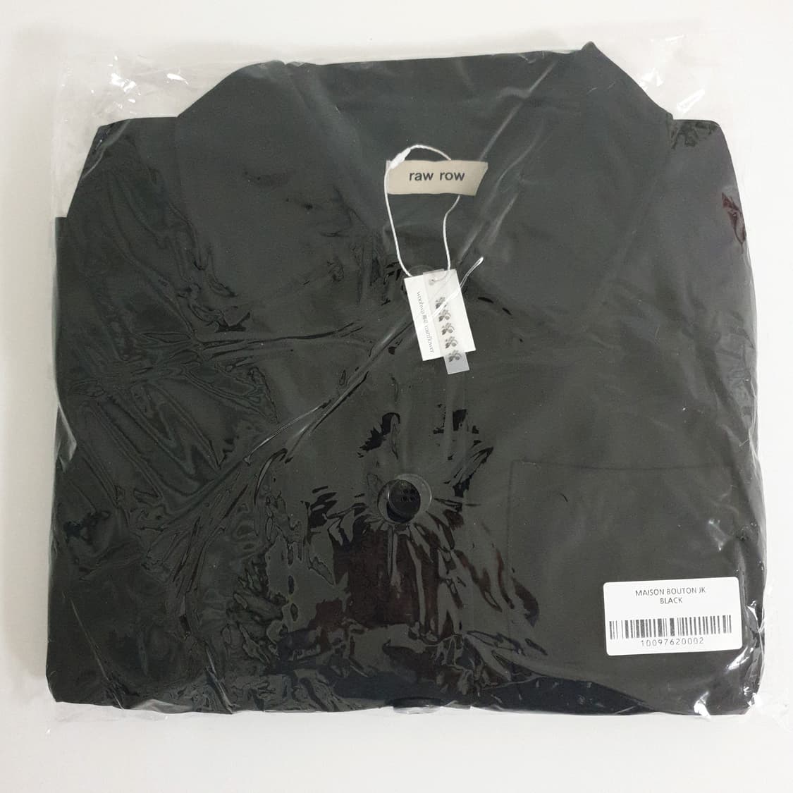 우화 MAISON BOUTON JK BLACK 블랙 자켓 상품이미지1