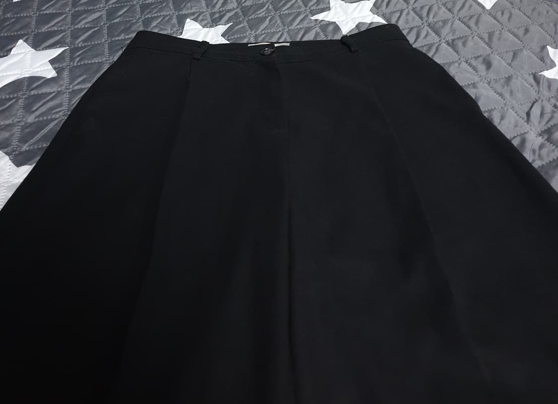 SIYAZU 혜비트윌 원턱 와이드 슬랙스 블랙 (M) 상품이미지2