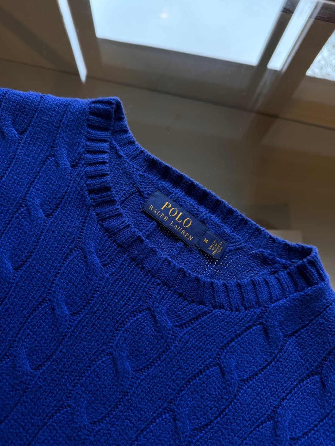 폴로 랄프로렌 케이블 니트 100 상품이미지7