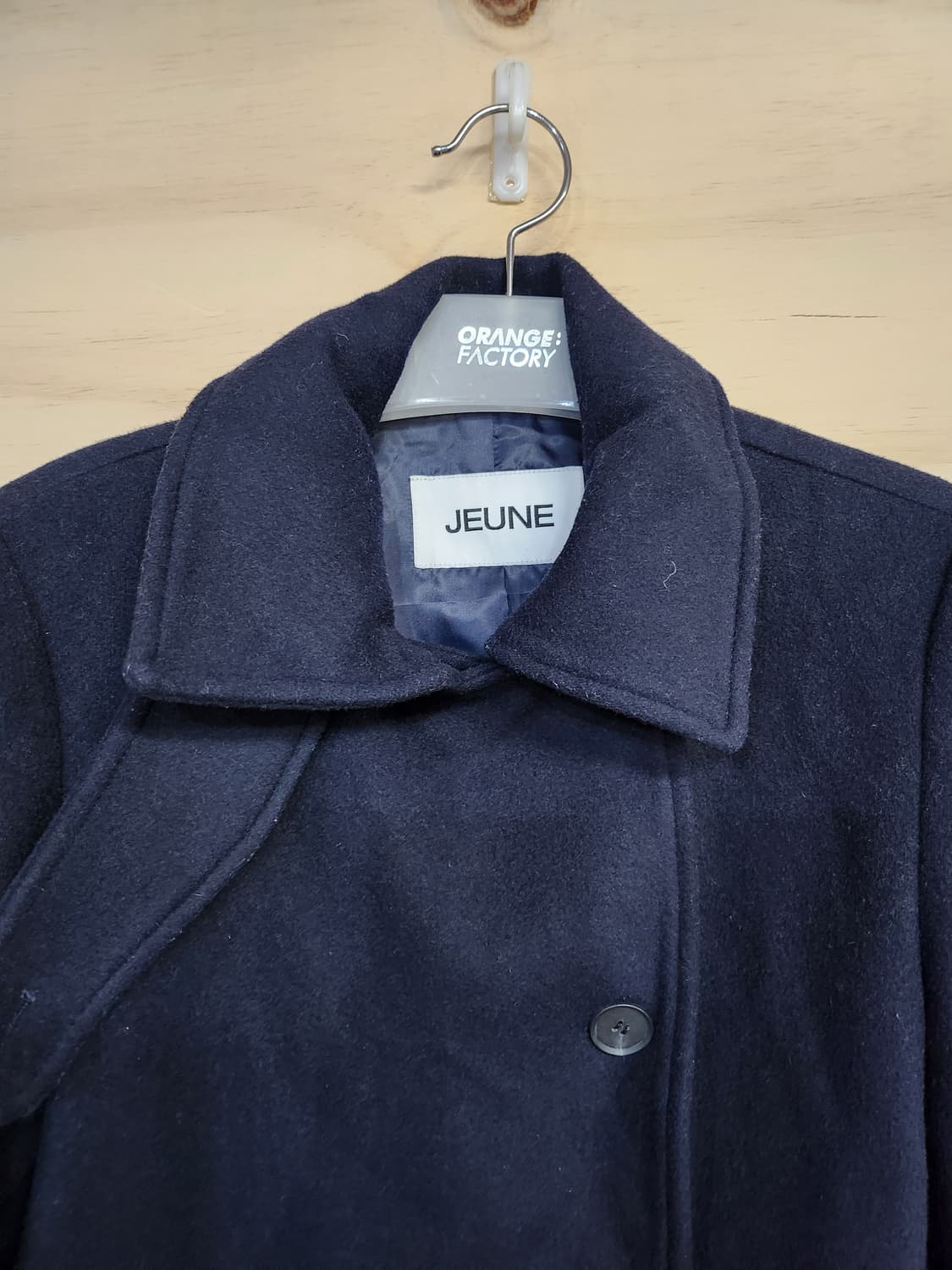 472) JEUNE 젠 울블랜드 롱코트 상품이미지2