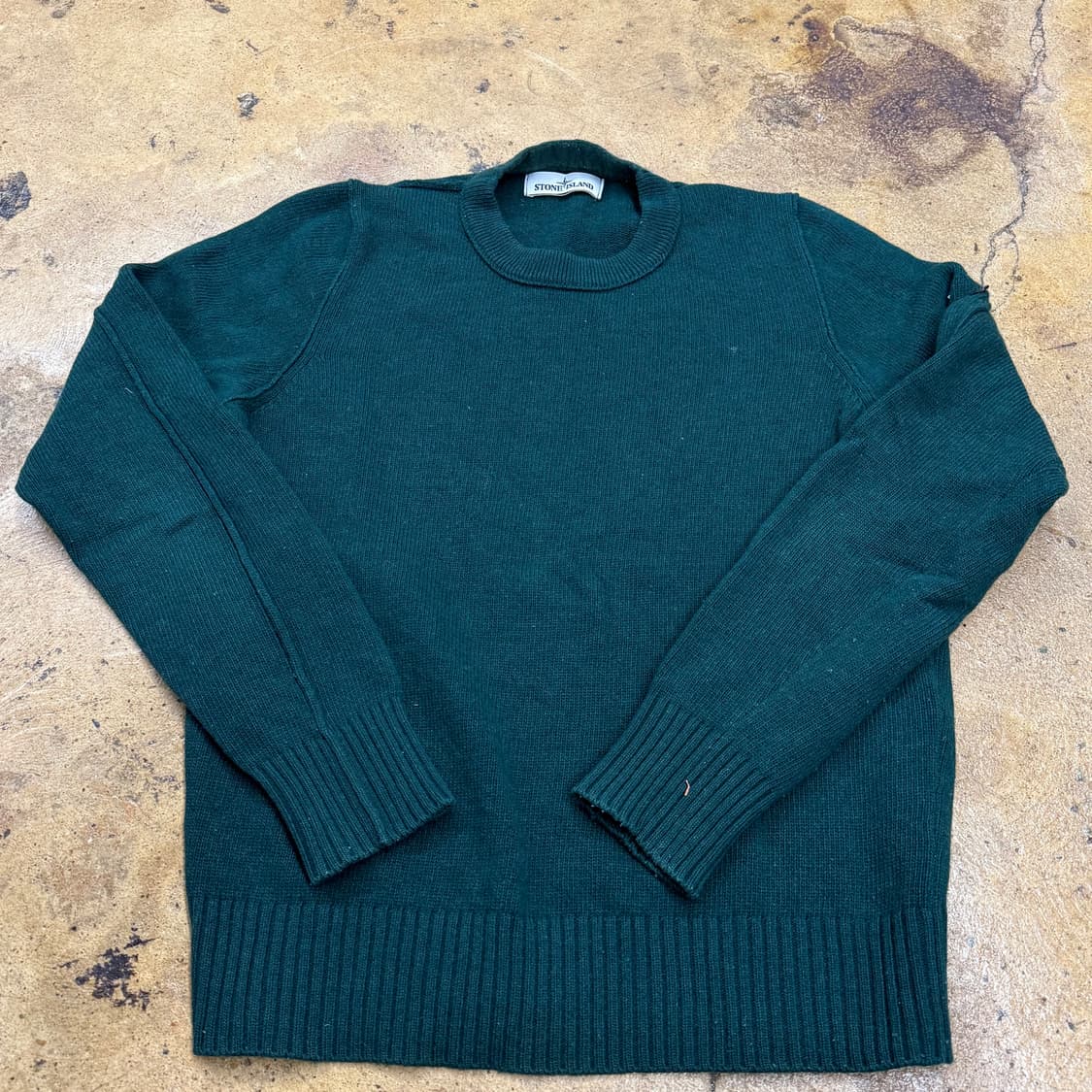 [정품/M] 스톤아일랜드 크루넥 니트 스웨터 b18 상품이미지2