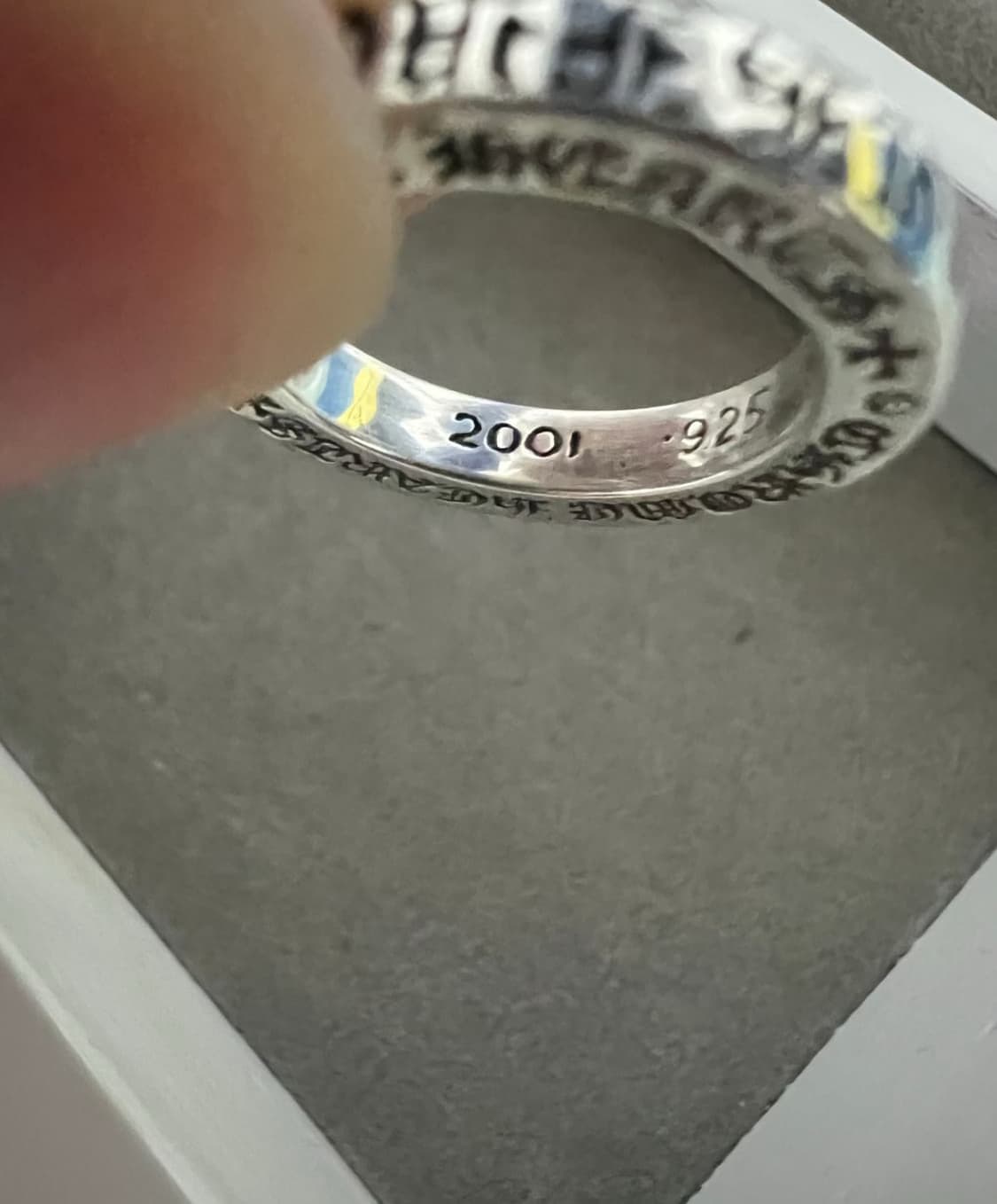 크롬하츠 퍽유링 3mm us4.5 상품이미지2