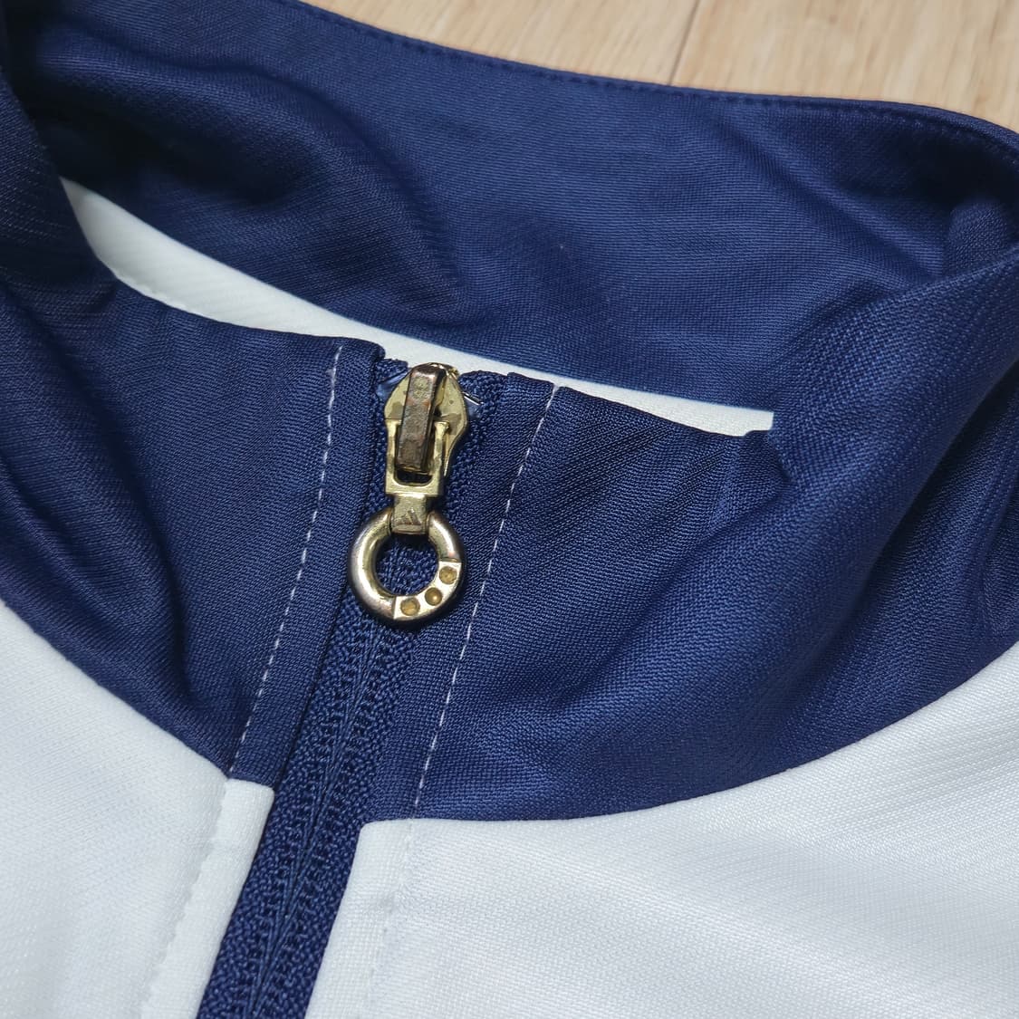 85)아디다스 여성 트랙탑 네이비 핑크 져지 상품이미지4