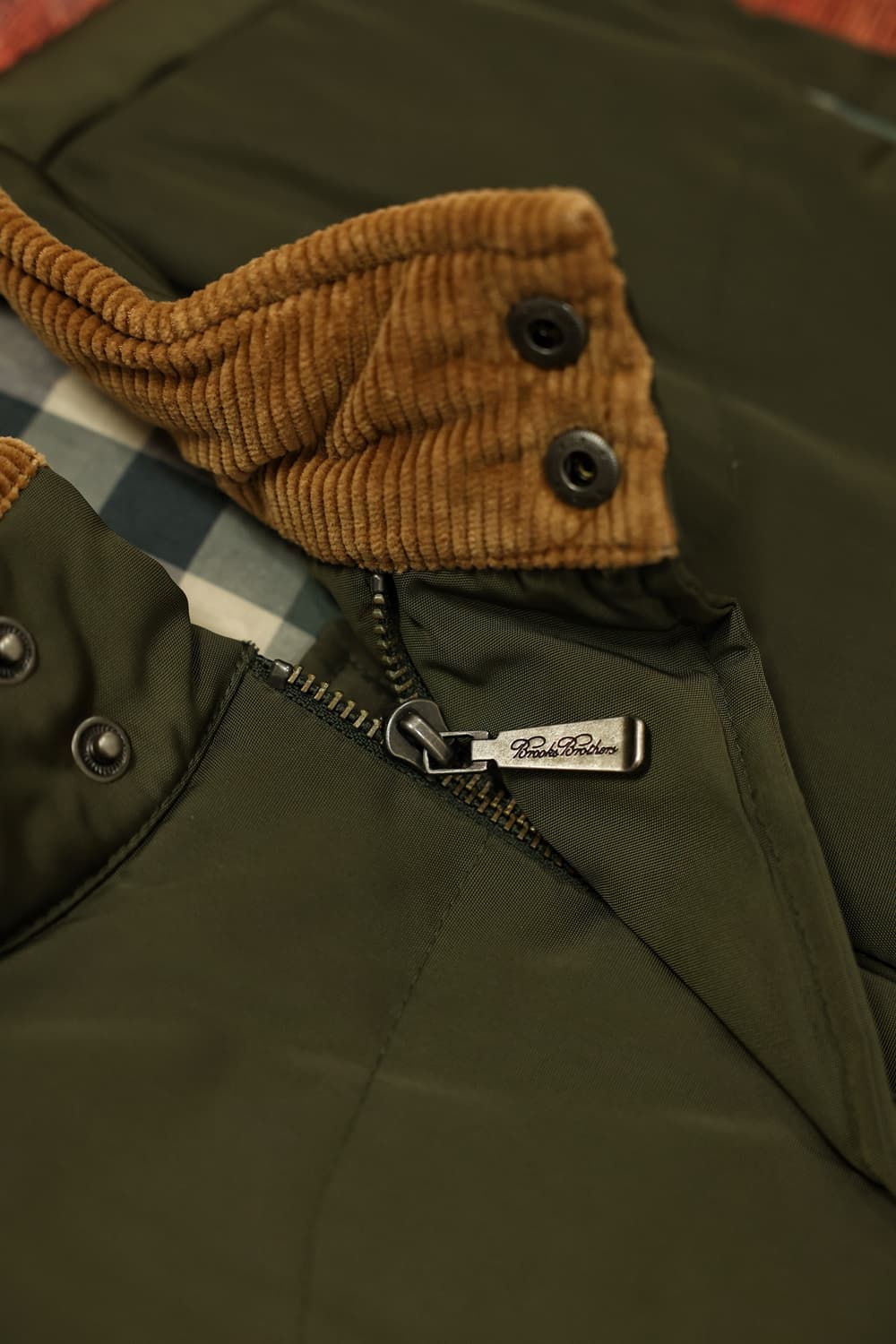 브룩스브라더스 퀼팅 베스트 올리브 판매 상품이미지6