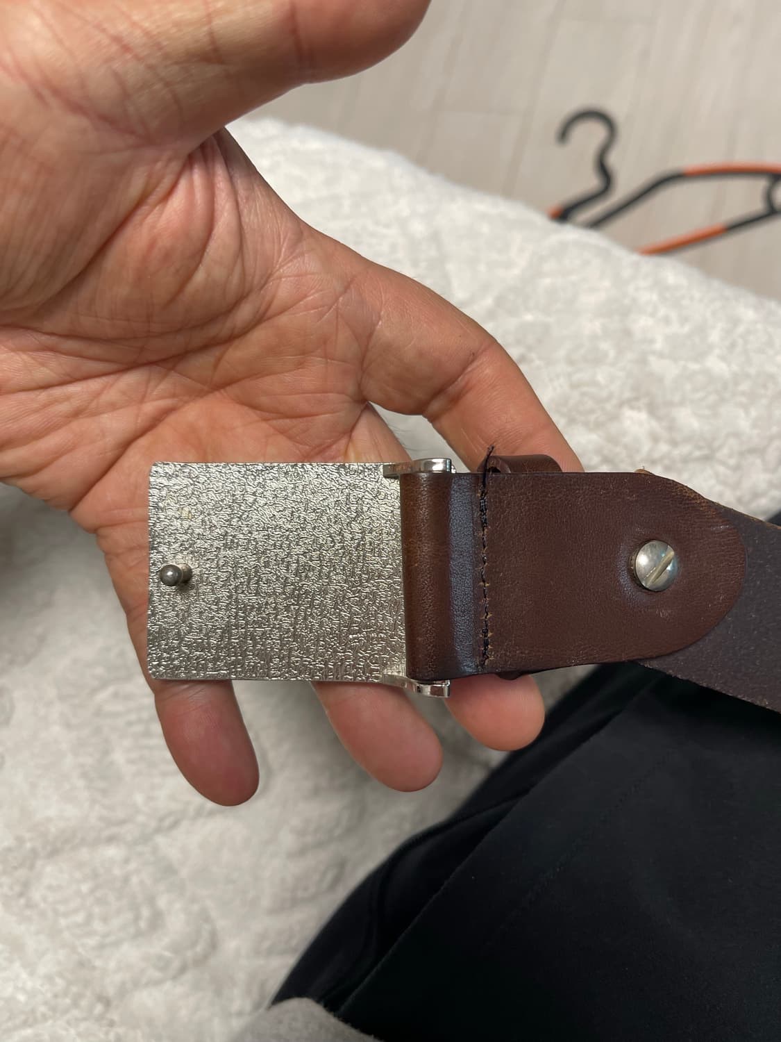 넘버나인(Number (n)ine) 가죽 벨트 상품이미지8