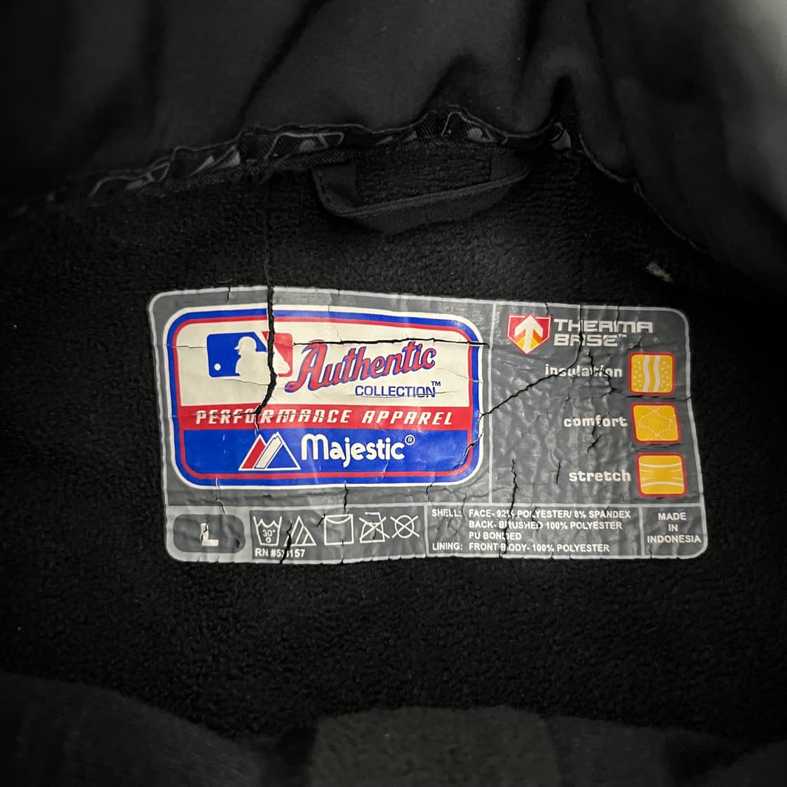 마제스틱 오버사이즈 뉴욕 메츠 스타디움 바시티 자켓 상품이미지4