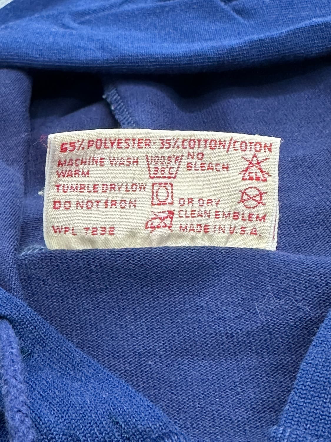 70s 러셀 네이비 후드 집업 L 상품이미지8