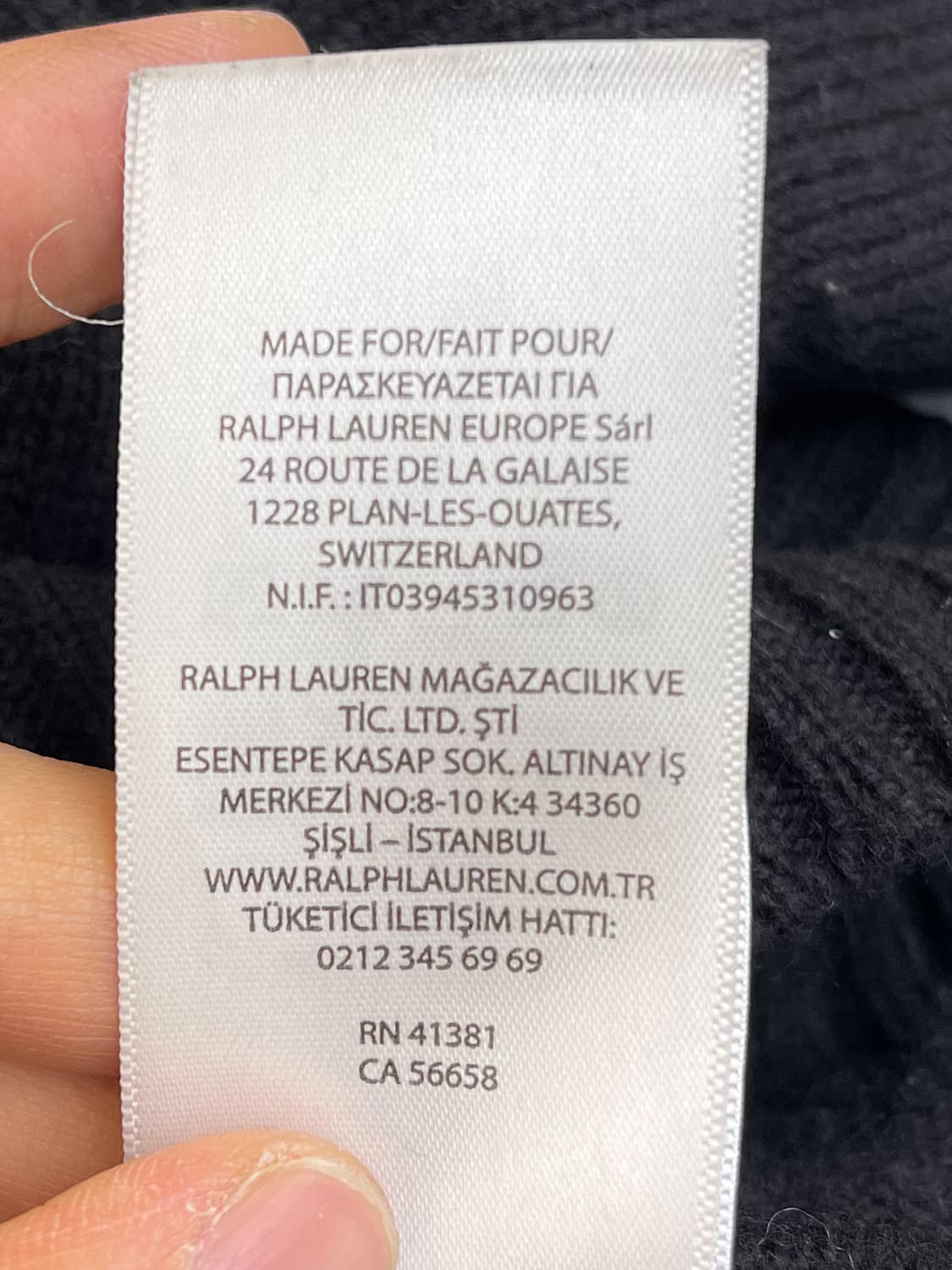 폴로랄프로렌 QR 라벨 멀티 포니 가디건 상품이미지10