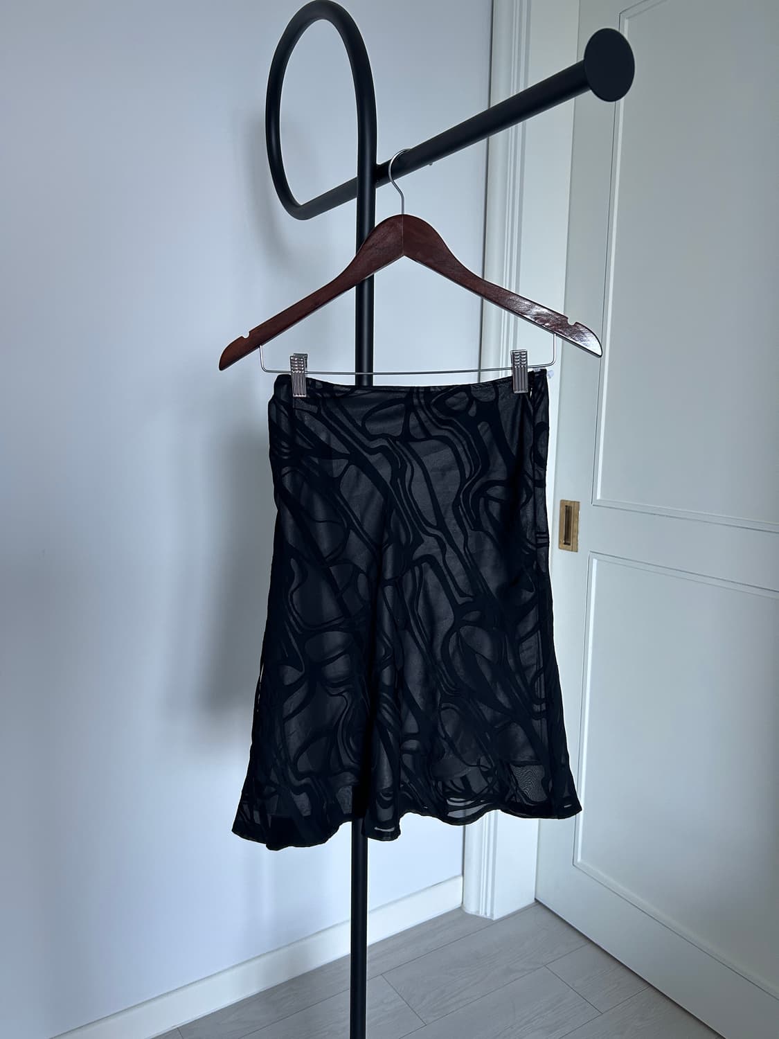 Shadow Flow Skirt / 빈티지 미디 스커트 상품이미지3