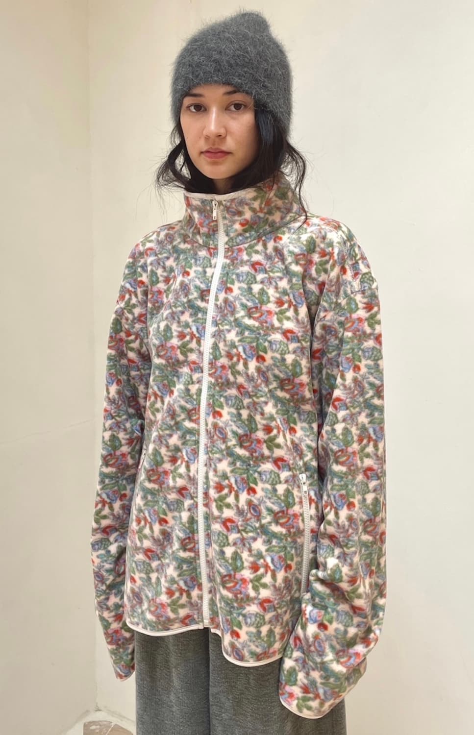 더하우스류 플라워 플리스 상품이미지1