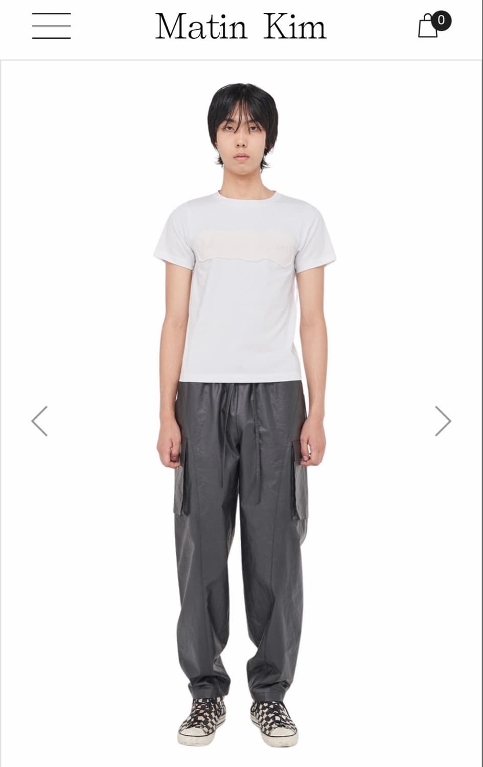 마땡킴 레더팬츠 상품이미지1