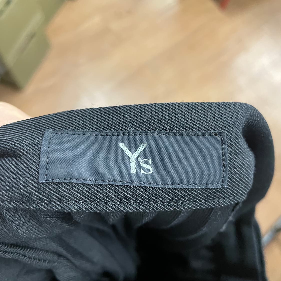 요지야마모토 플리츠 랩 스커트 상품이미지8