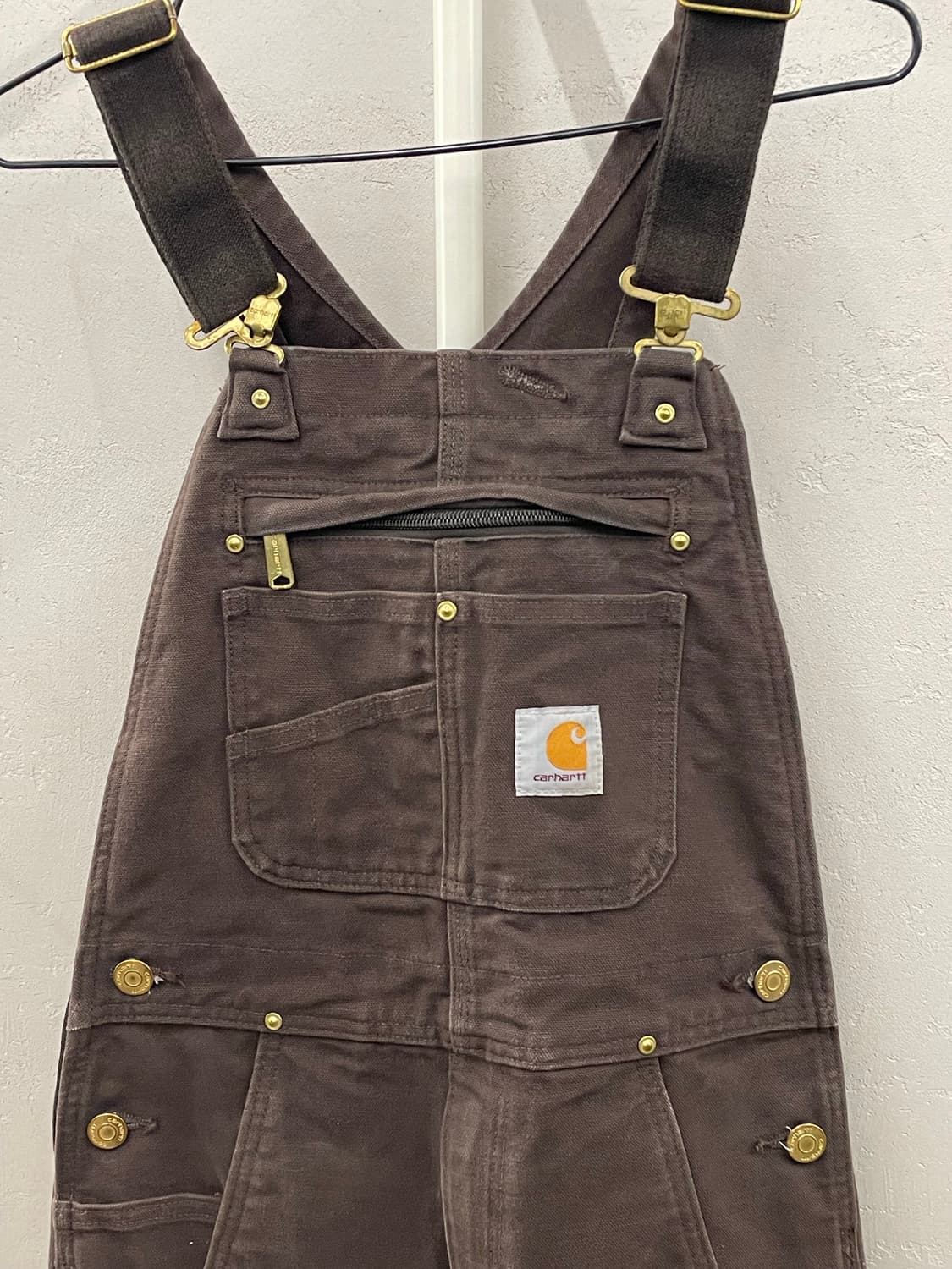 Carhartt 칼하트 오버롤 브라운 28X32 상품이미지3