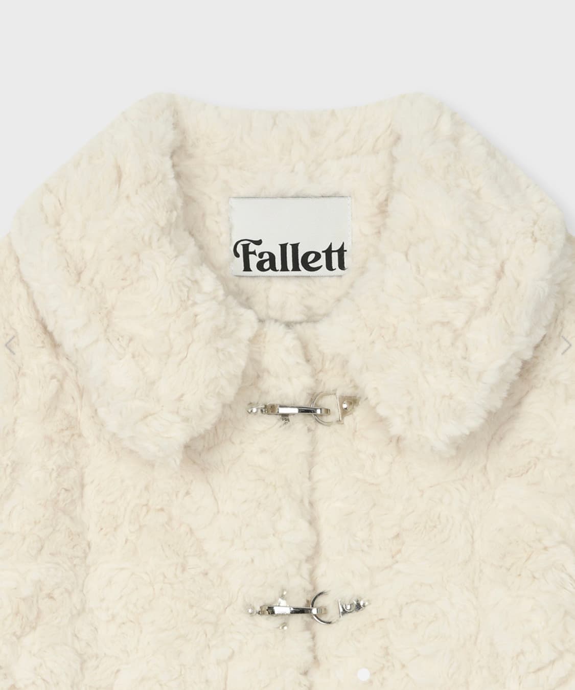 팔렛 소프트 퍼 더플 자켓 아이보리 (새상품) 상품이미지2