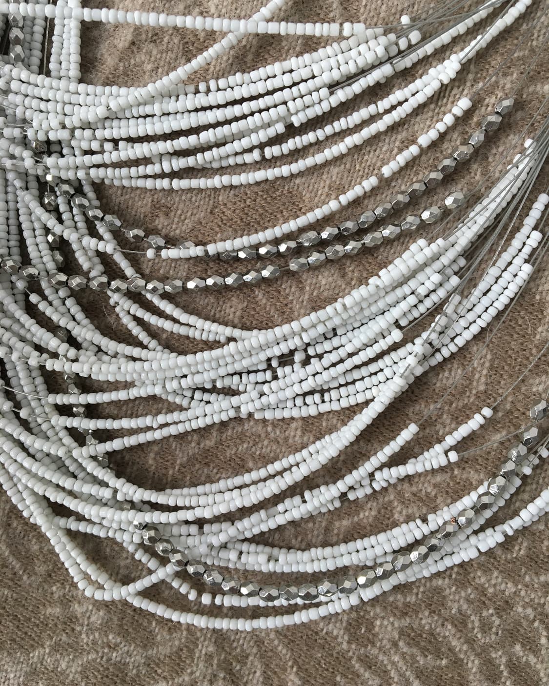 lyaered beads necklace 상품이미지3