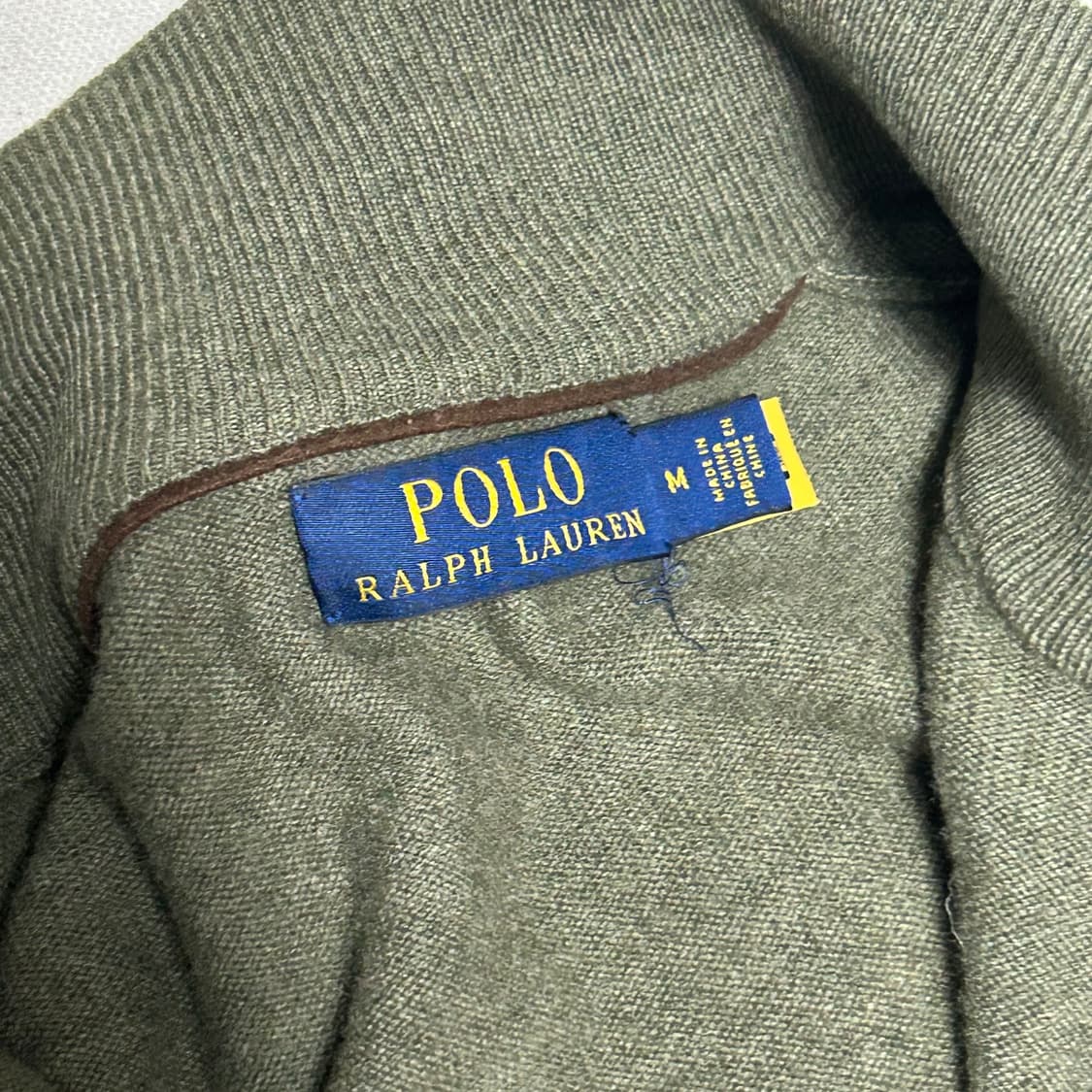 Polo Ralph Lauren 정품인증 브라운 카라 반팔티 상품이미지3