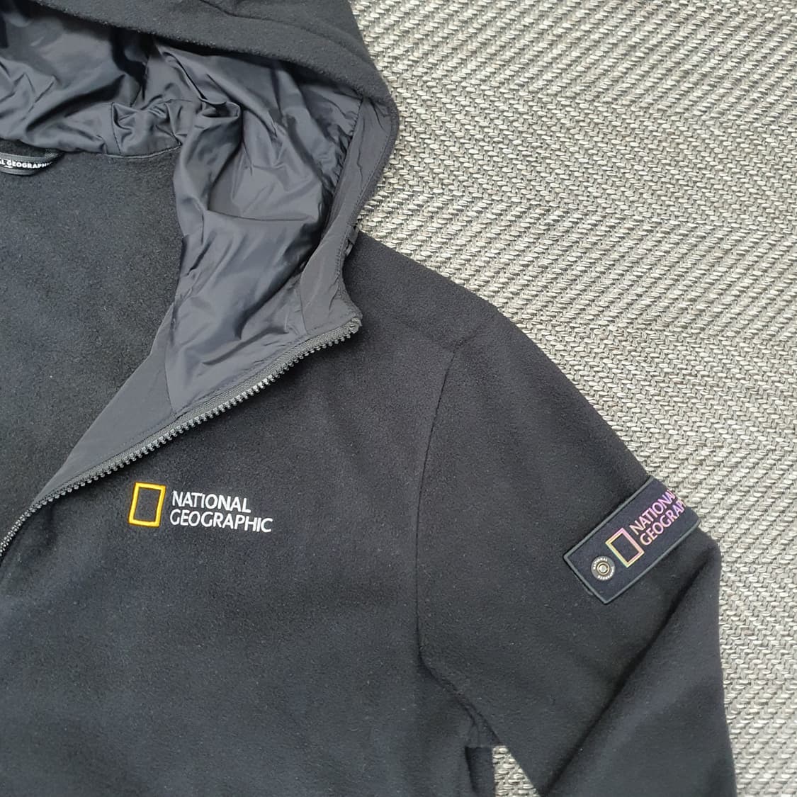 내셔널지오그래픽 플리츠 간절기 후드집업 남자105 상품이미지3
