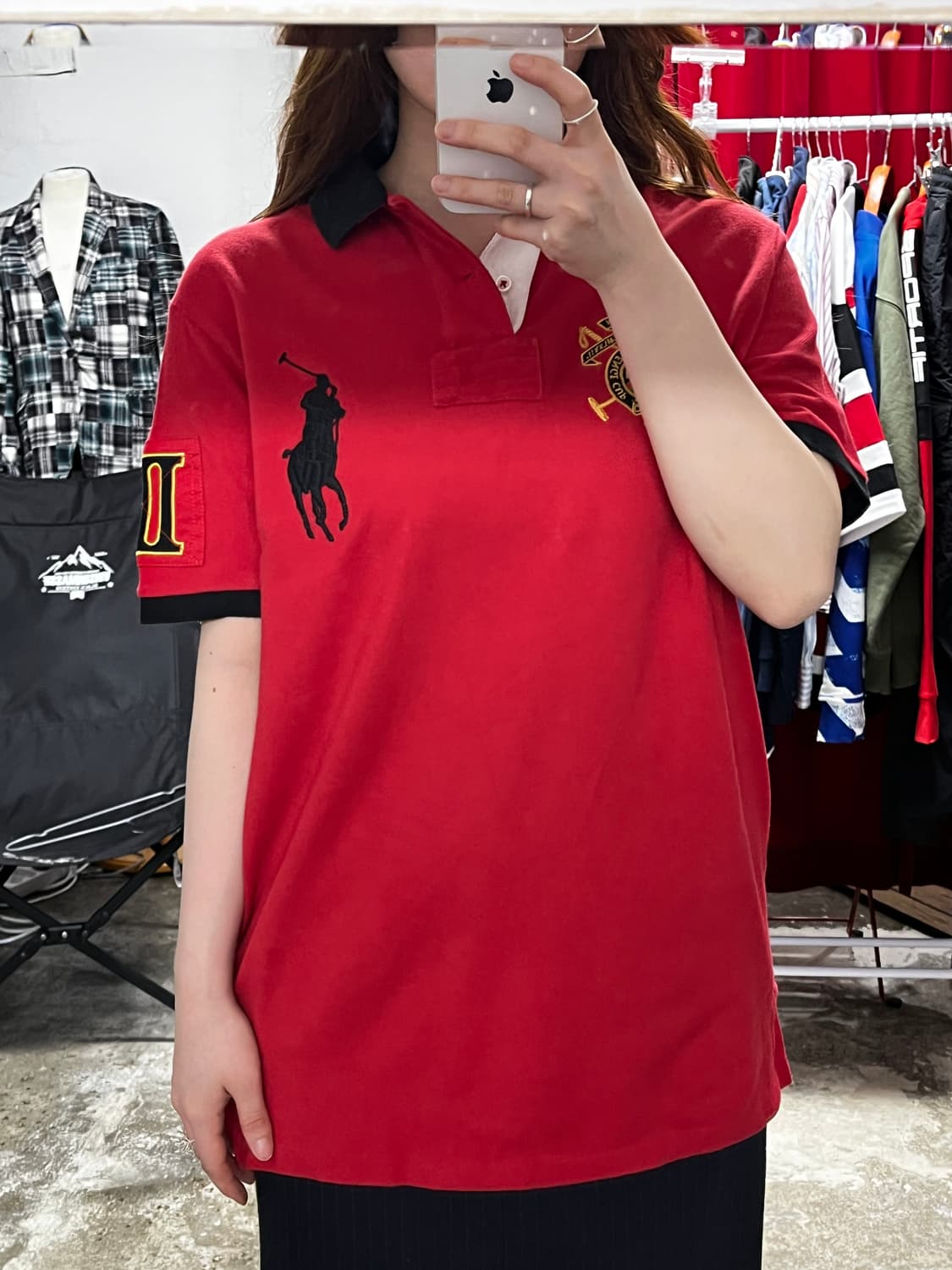 Polo 폴로 랄프로렌 반팔 카라티 피케셔츠 m 상품이미지1