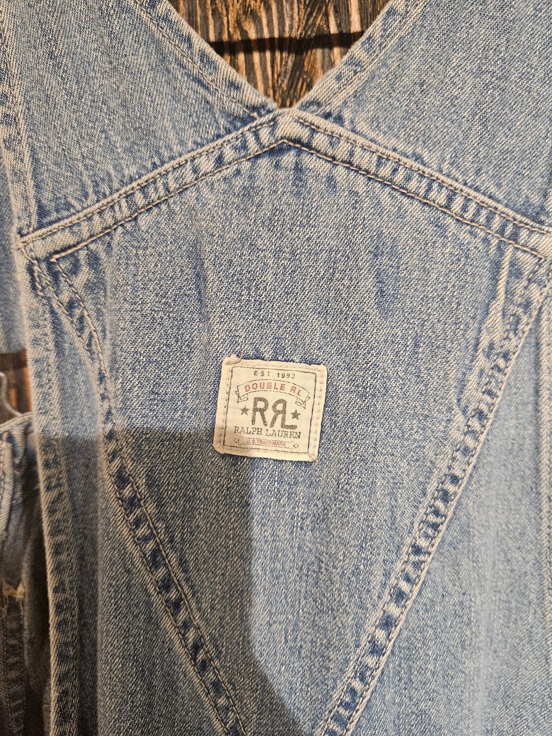 90s 더블알엘 RRL 오버롤 데님 상품이미지9