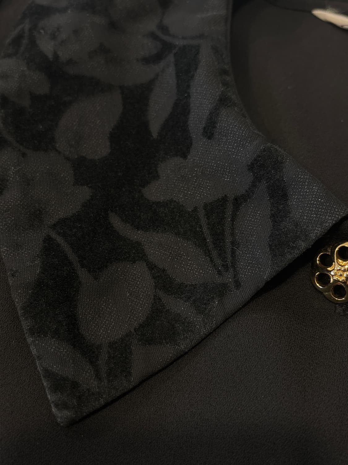 빈티지 고딕 시스루 블라우스  상품이미지2