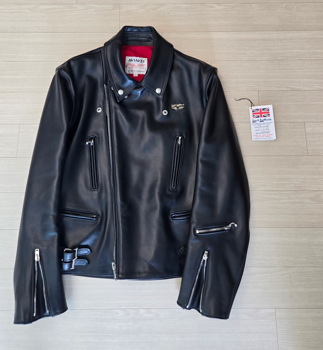루이스레더 LEWIS LEATHER 391 라이트닝 자켓 상품이미지1