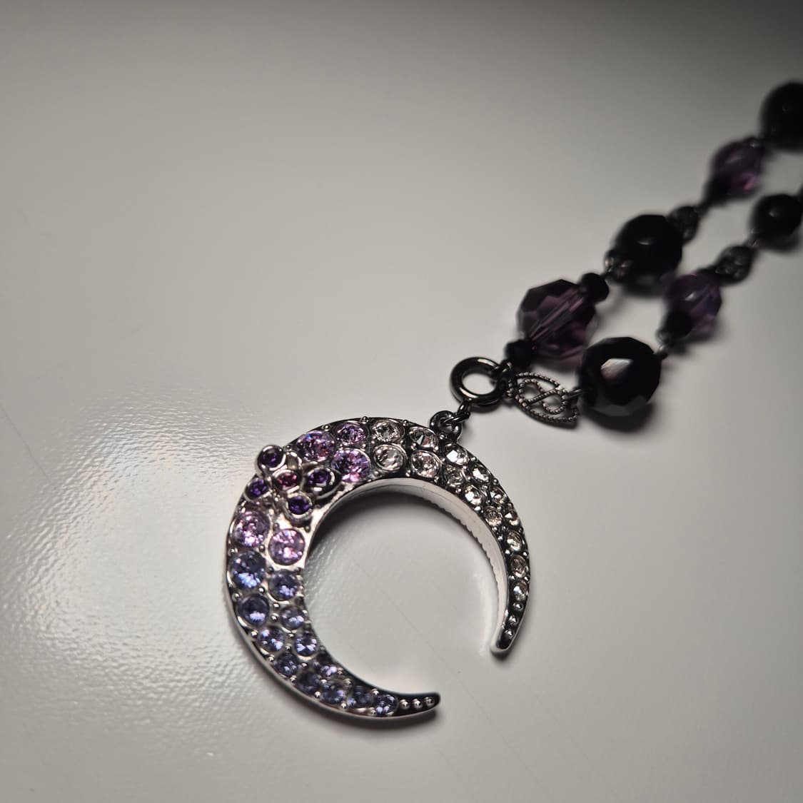 안나수이 비즈 달 목걸이 (박스X) 상품이미지5