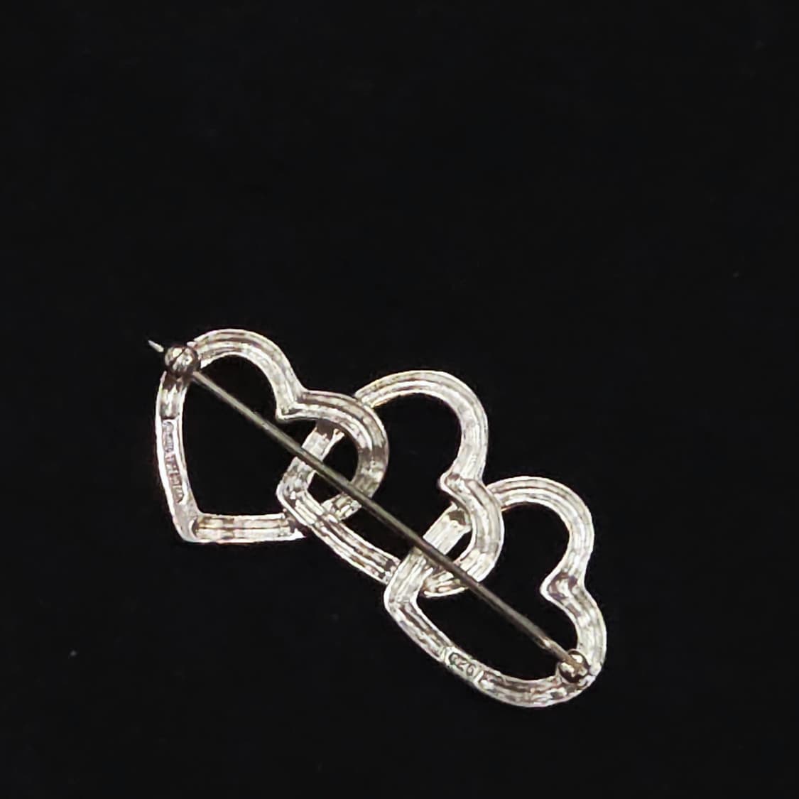 (~연말까지 할인가)티파니 트리플 오픈하트 브로치 상품이미지3