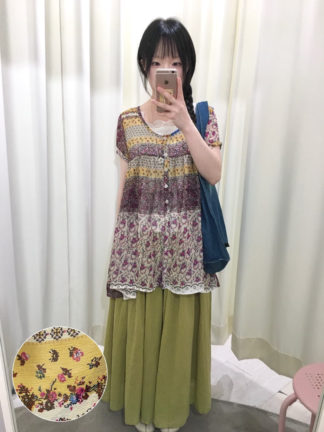 hagumi floral blouse 상품이미지1