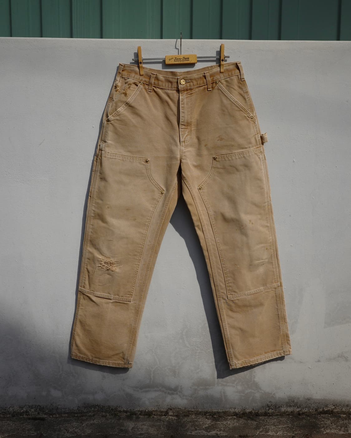 90s Carhartt 더블니 워크 팬츠 상품이미지1