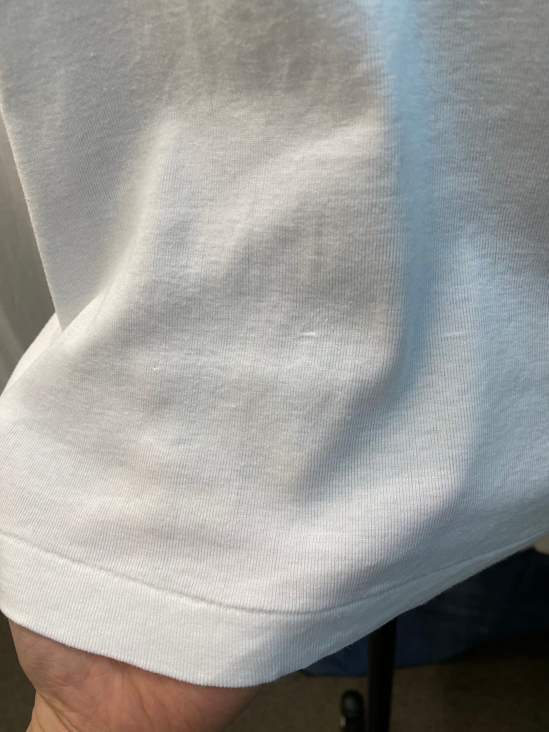 화이트 레터링 반팔티셔츠(M) 상품이미지8