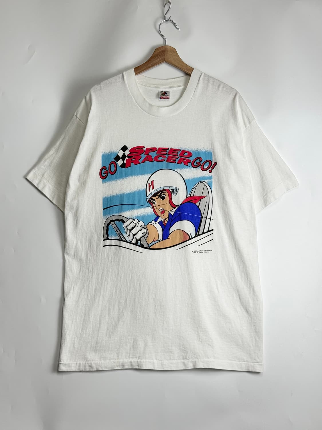 90’s 애니 스피드레이서 락밴드 빈티지 반팔 티셔츠 밴드티 XL 상품이미지2