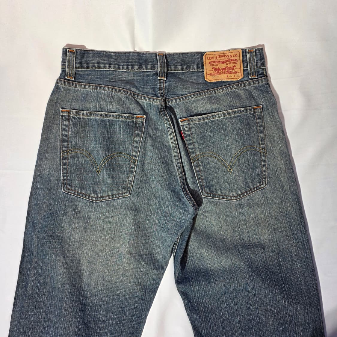 [W32L32]00s 리바이스 569 루즈 스트레이트핏 데님 팬츠 상품이미지8