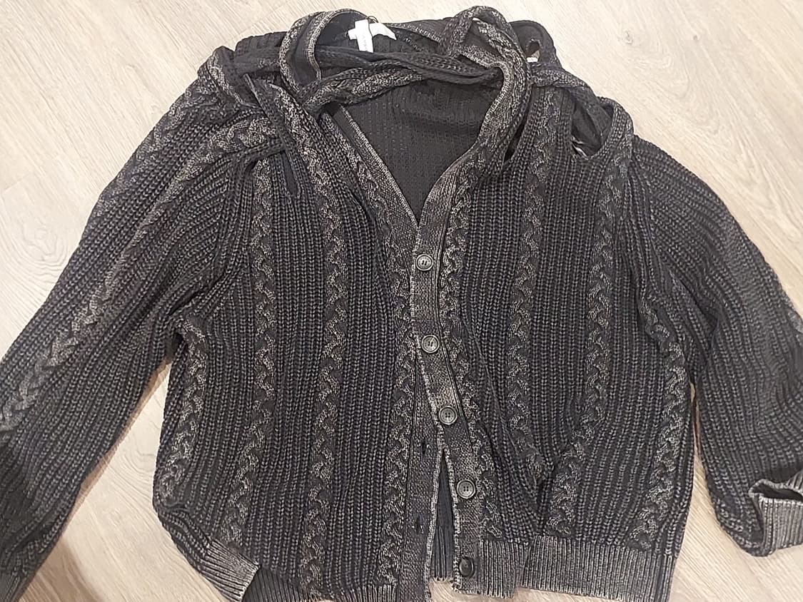 H&M 글렌마틴스 케이블 니트 가디건 XL 상품이미지1