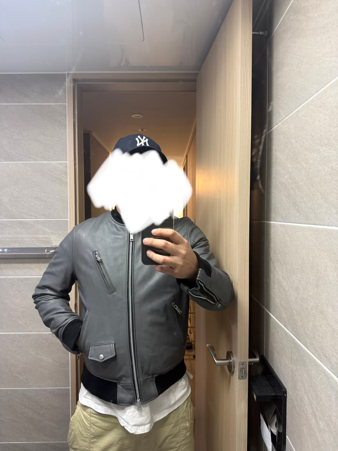 RUCKUZ 천연소가죽 자켓 XL(100-105) 정품 상품이미지8