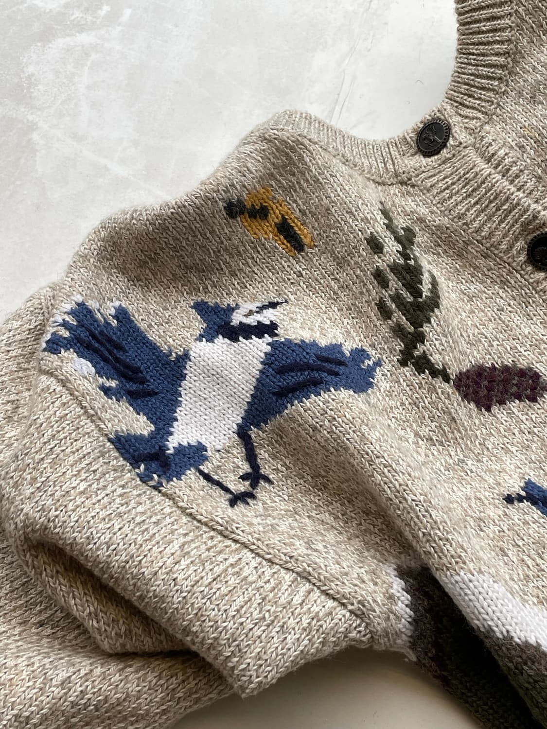 90s Northern Treasure “Birds” Cardigan🦜 상품이미지6