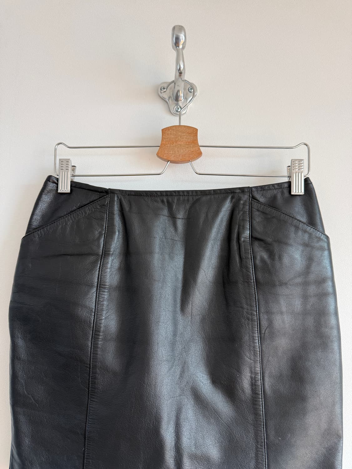 Pre owned 레더 스커트 상품이미지2