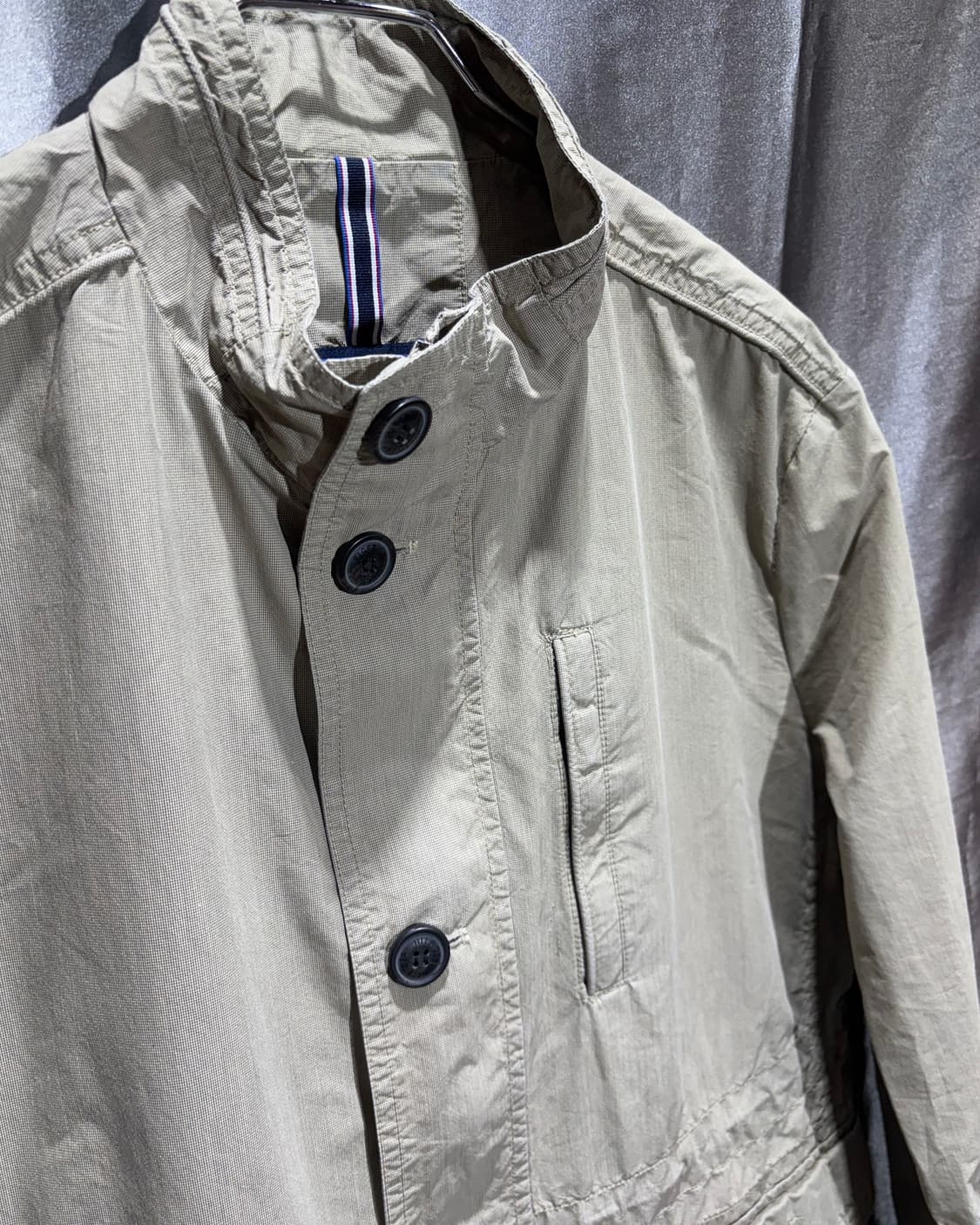 S 타미힐피거 베이지 투포켓 야상 자켓 상품이미지4