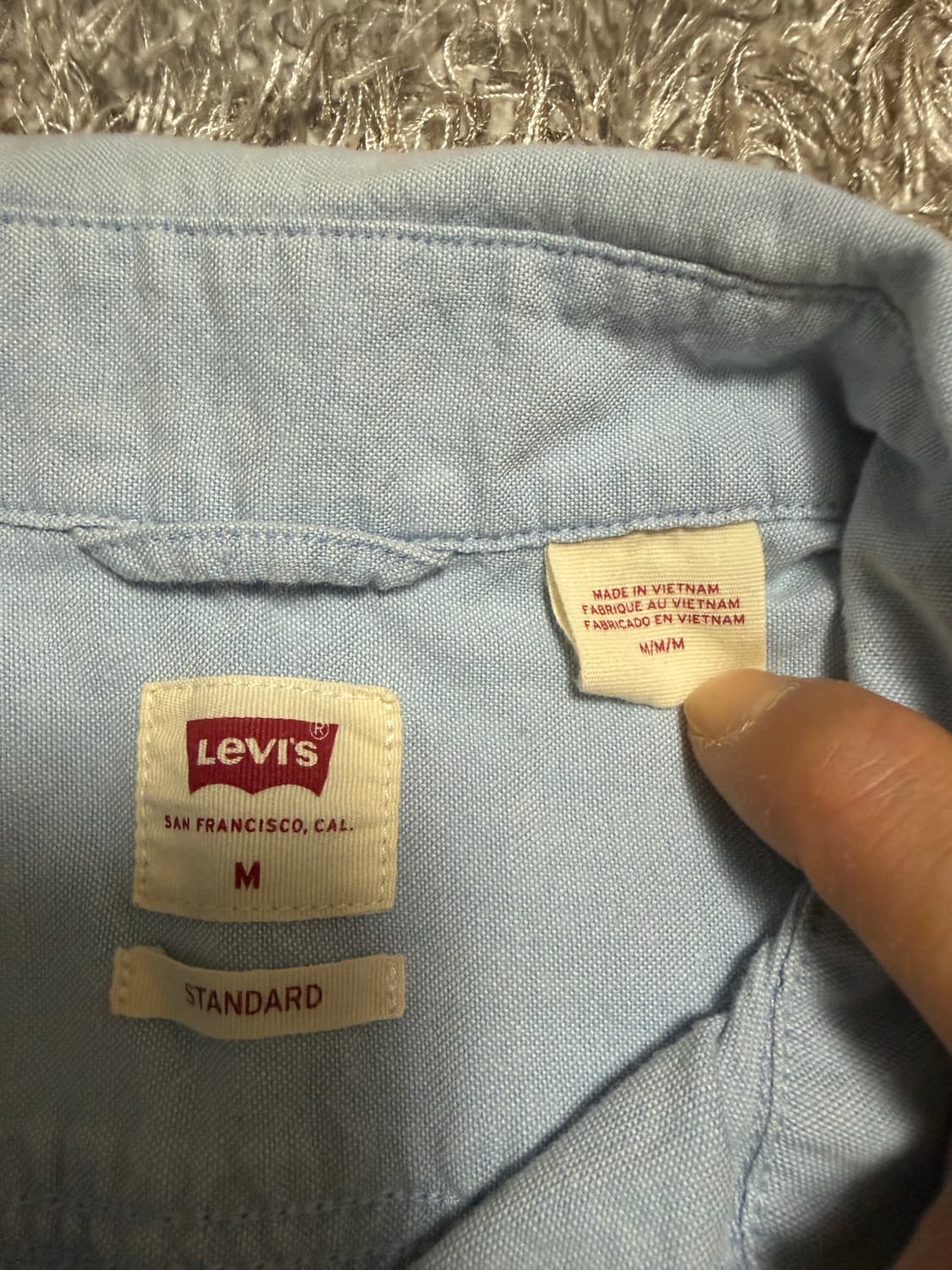 [M] 리바이스 스탠다드 셔츠 상품이미지4