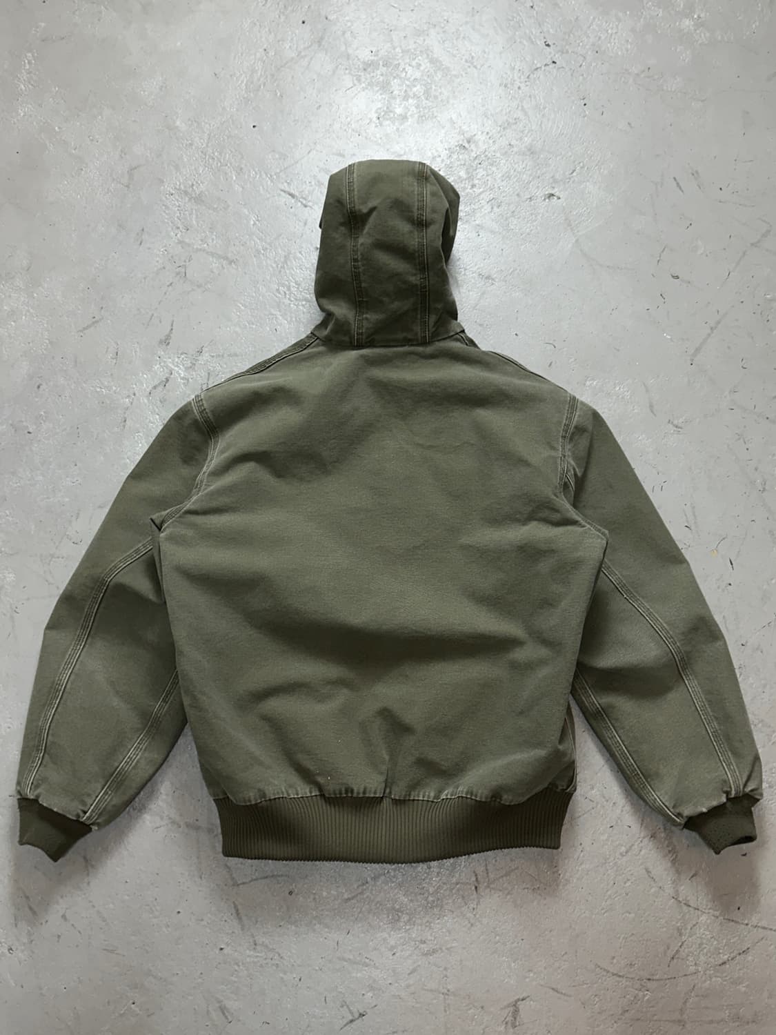 OG 칼하트 J130 액티브 자켓 칼하트 ARG 모스그린 상품이미지4