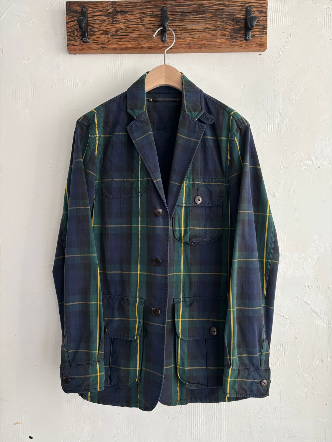 Polo 폴로 랄프로렌 타탄체크 블레이저 자켓 상품이미지8