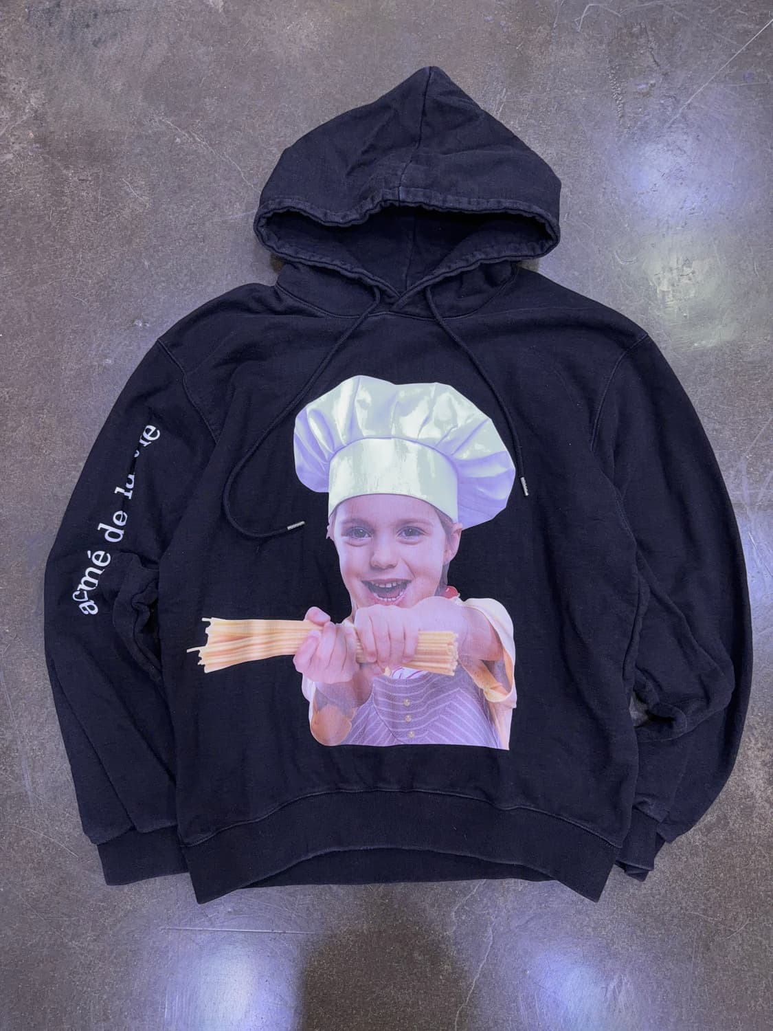 아크메드라비 쉐프 후드티 블랙 1 사이즈 상품이미지1