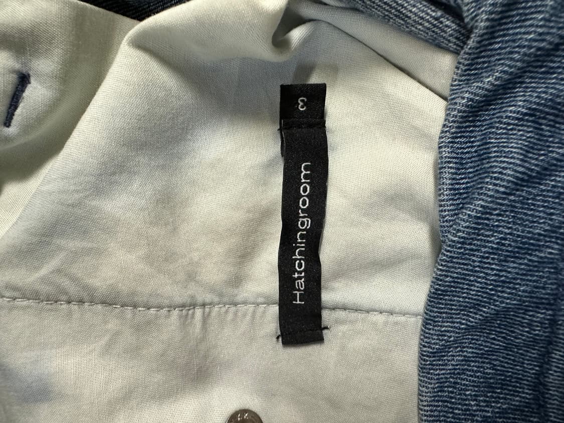 해칭룸 스노우진 워시드블루 3 snow jeans washed blue 상품이미지3