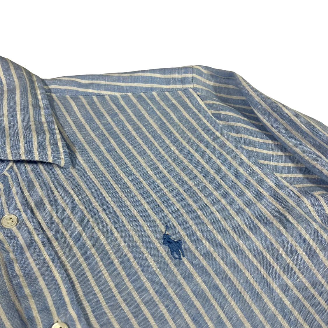 폴로 랄프로렌 스트라이프 린넨 셔츠 상품이미지5