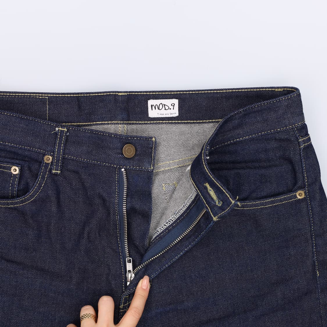 [33] 모드나인 생지 데님팬츠 1217J2 상품이미지2