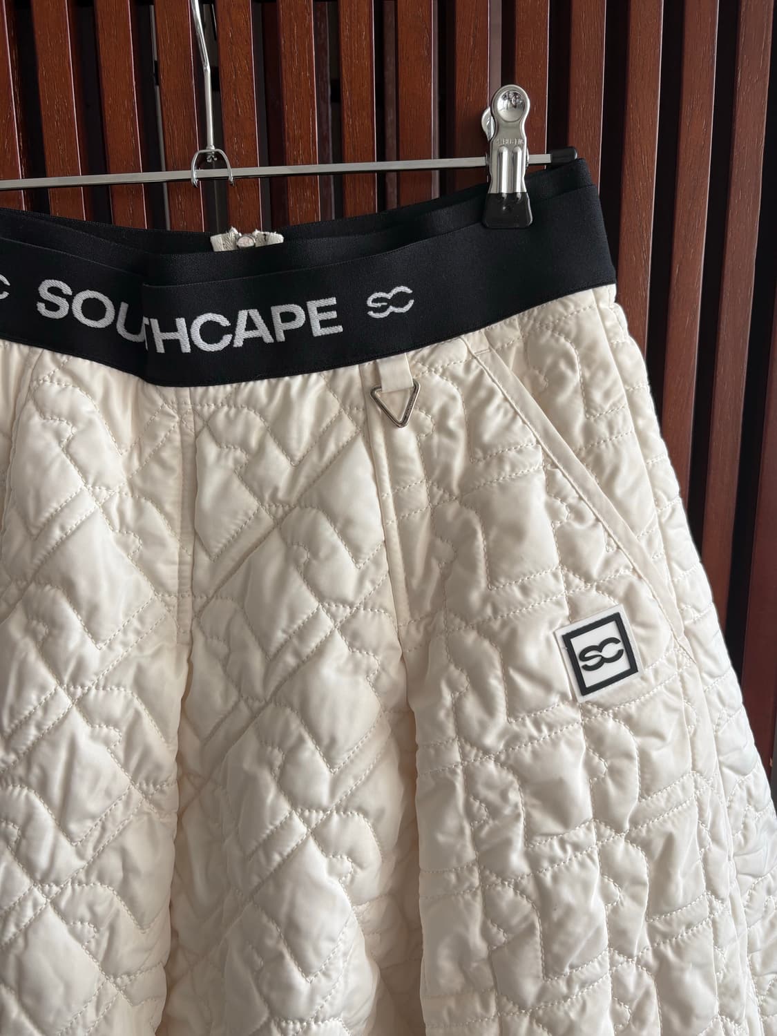 Southcape 퀼팅 골프 치마 상품이미지3