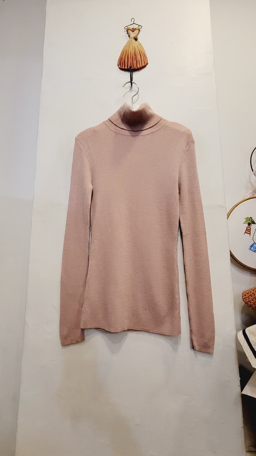 양털뽀글이 포켓 베스트. 유니클로 울100% 골지폴라 상품이미지7