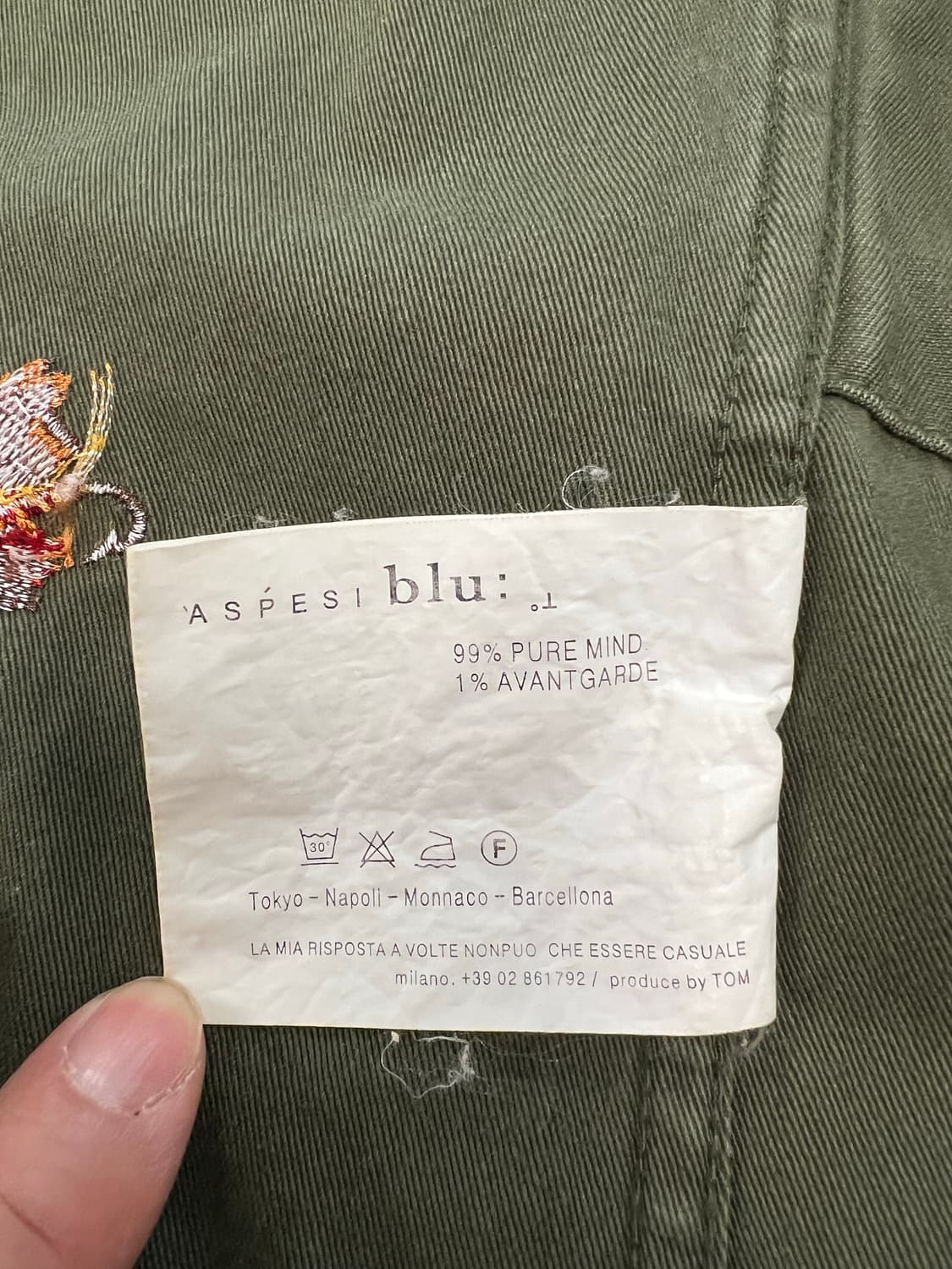 Aspesi 아스페시 카키 셔츠 자켓 L 상품이미지5