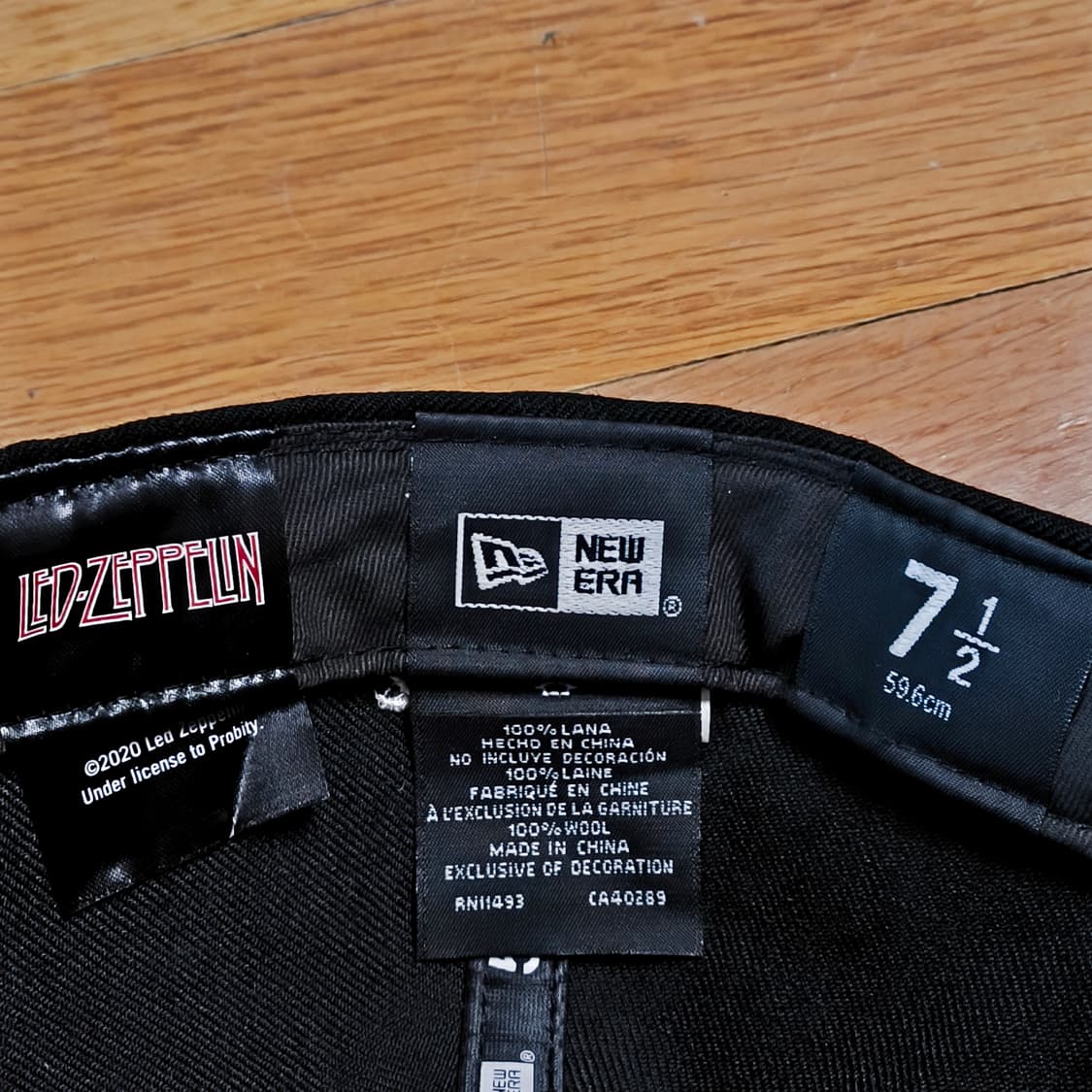 Led Zeppelin 50주년 한정판 뉴에라 59 fifty 상품이미지5