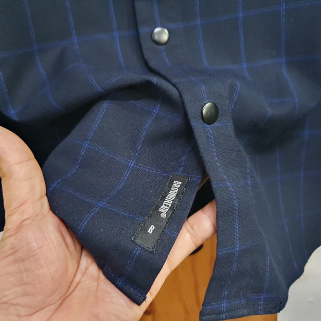 BROWNBREATH  체크 반팔남방(105) 상품이미지4