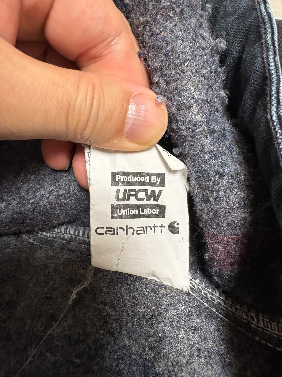 Carhartt J001 디트로이트 자켓 (J001-BLK) 상품이미지9